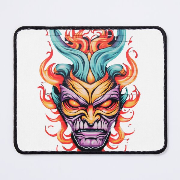 Item preview, Fierce Devil Face designed and sold by JustArtDesign9.