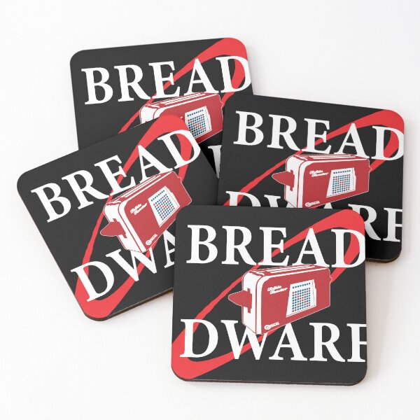 Item preview, Bread Dwarf Talkie Toaster Red Funny designed and sold by arrowroottees.