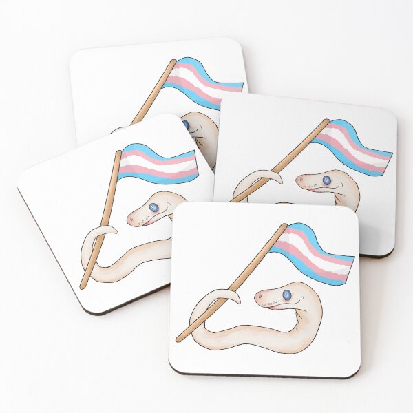 Item preview, Ball Python Pride! [Leucistic Morph, Transgender] designed and sold by Quirkball.