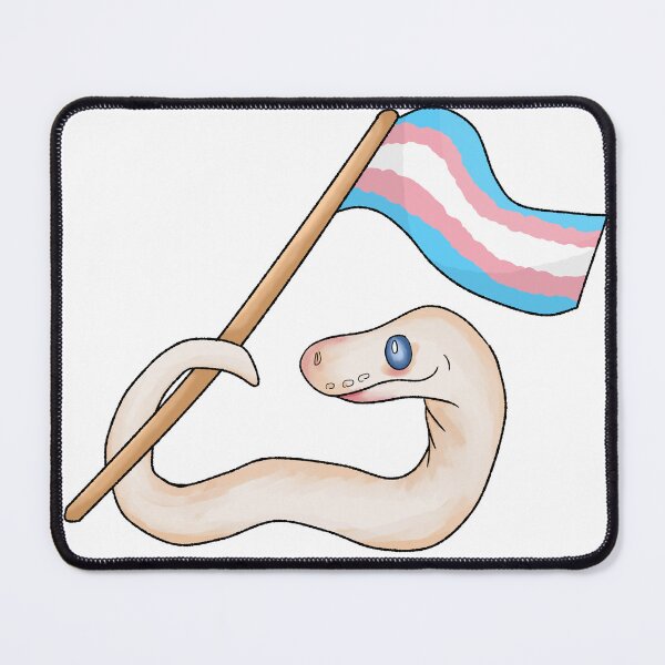 Item preview, Ball Python Pride! [Leucistic Morph, Transgender] designed and sold by Quirkball.