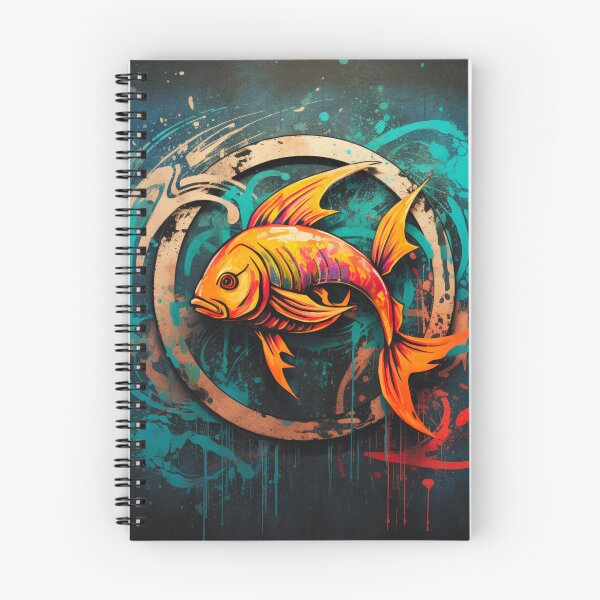 Item preview, Goldfish Art Paint designed and sold by JustArtDesign9.