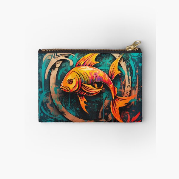 Item preview, Goldfish Art Paint designed and sold by JustArtDesign9.