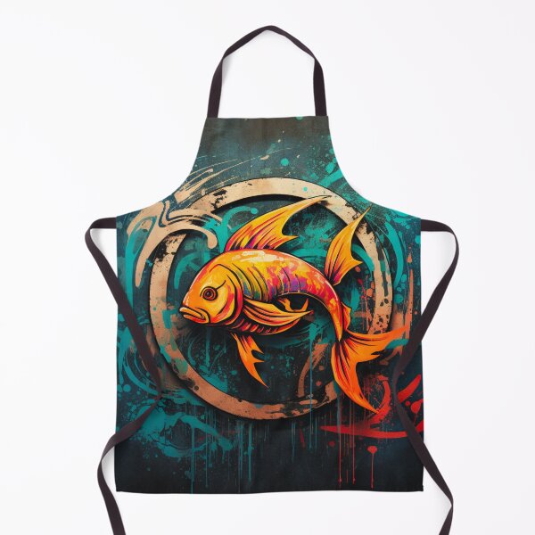 Item preview, Goldfish Art Paint designed and sold by JustArtDesign9.