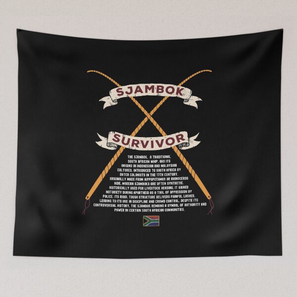 Item preview, Vintage Sjambok Survivor Leather Whip South Africa Childhood Funny designed and sold by d247.