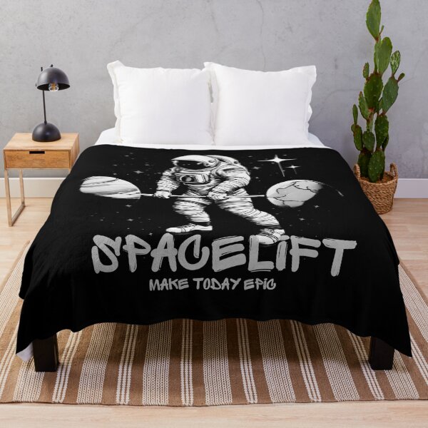 Item preview, Astronauta del transporte espacial levantando planetas designed and sold by TrueArtsStore.