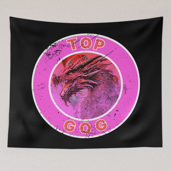 Item preview, TOP GOG PINK DISTRESSED  designed and sold by Marni Scofidio Desi9ns.