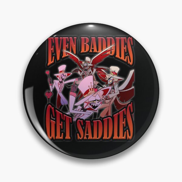 Item preview, Lucifer Even baddies get saddies - Hazbin Hotel designed and sold by Alpinkpaca.
