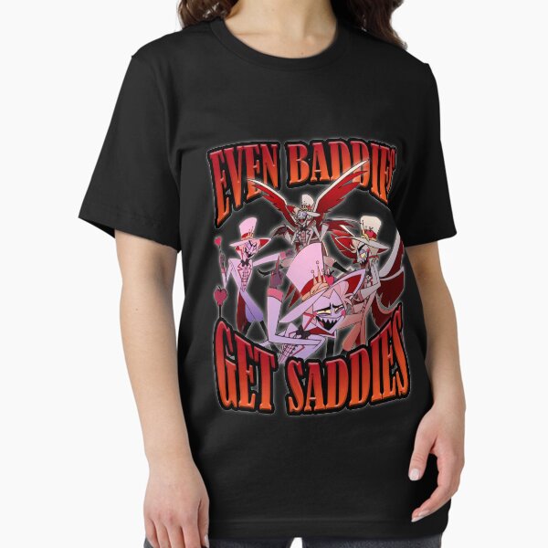 Item preview, Lucifer Even baddies get saddies - Hazbin Hotel designed and sold by Alpinkpaca.