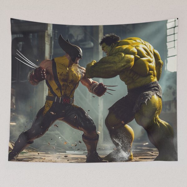 Item preview, Wolverine x Hulk designed and sold by JOTAMIKE.