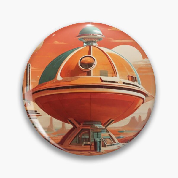 Item preview, Mars Colony RetroVision: A 1960s Future Dream #1 designed and sold by AntielARt.
