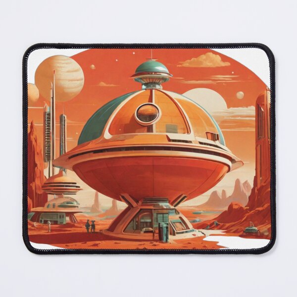 Item preview, Mars Colony RetroVision: A 1960s Future Dream #1 designed and sold by AntielARt.