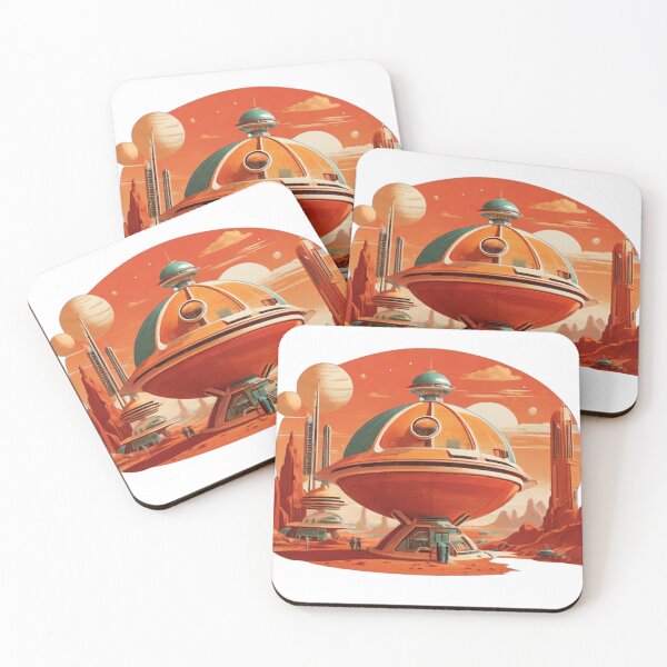 Item preview, Mars Colony RetroVision: A 1960s Future Dream #1 designed and sold by AntielARt.