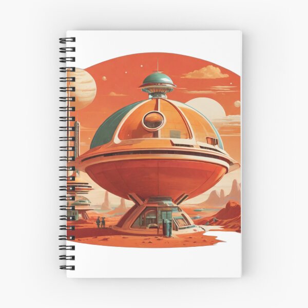 Item preview, Mars Colony RetroVision: A 1960s Future Dream #1 designed and sold by AntielARt.