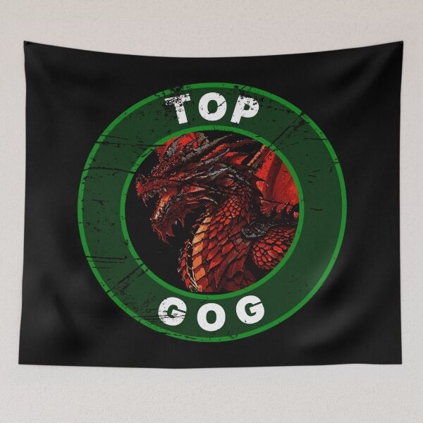 Item preview, TOP GOG GREEN DISTRESSED  designed and sold by Marni Scofidio Desi9ns.