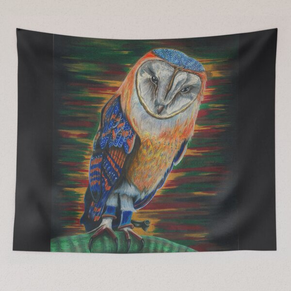 Item preview, Colorful Owl designed and sold by SpiritSeekers.