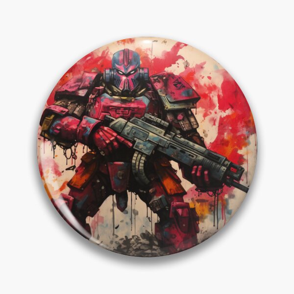 Item preview, Red Robot Warrior designed and sold by JustArtDesign9.