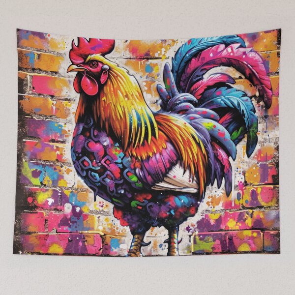 Item preview, Graffiti Rooster Delight designed and sold by JustArtDesign9.