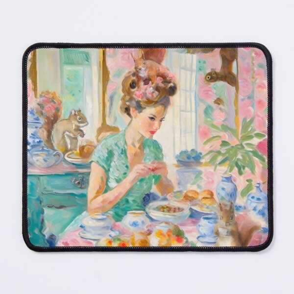 Item preview, A perfect place to hide nuts, whimsical fine art designed and sold by SophieClimaArt.