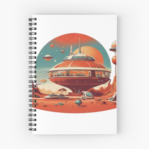 Item preview, Mars Colony RetroVision: A 1960s Future Dream #2 designed and sold by AntielARt.