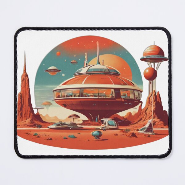 Item preview, Mars Colony RetroVision: A 1960s Future Dream #2 designed and sold by AntielARt.