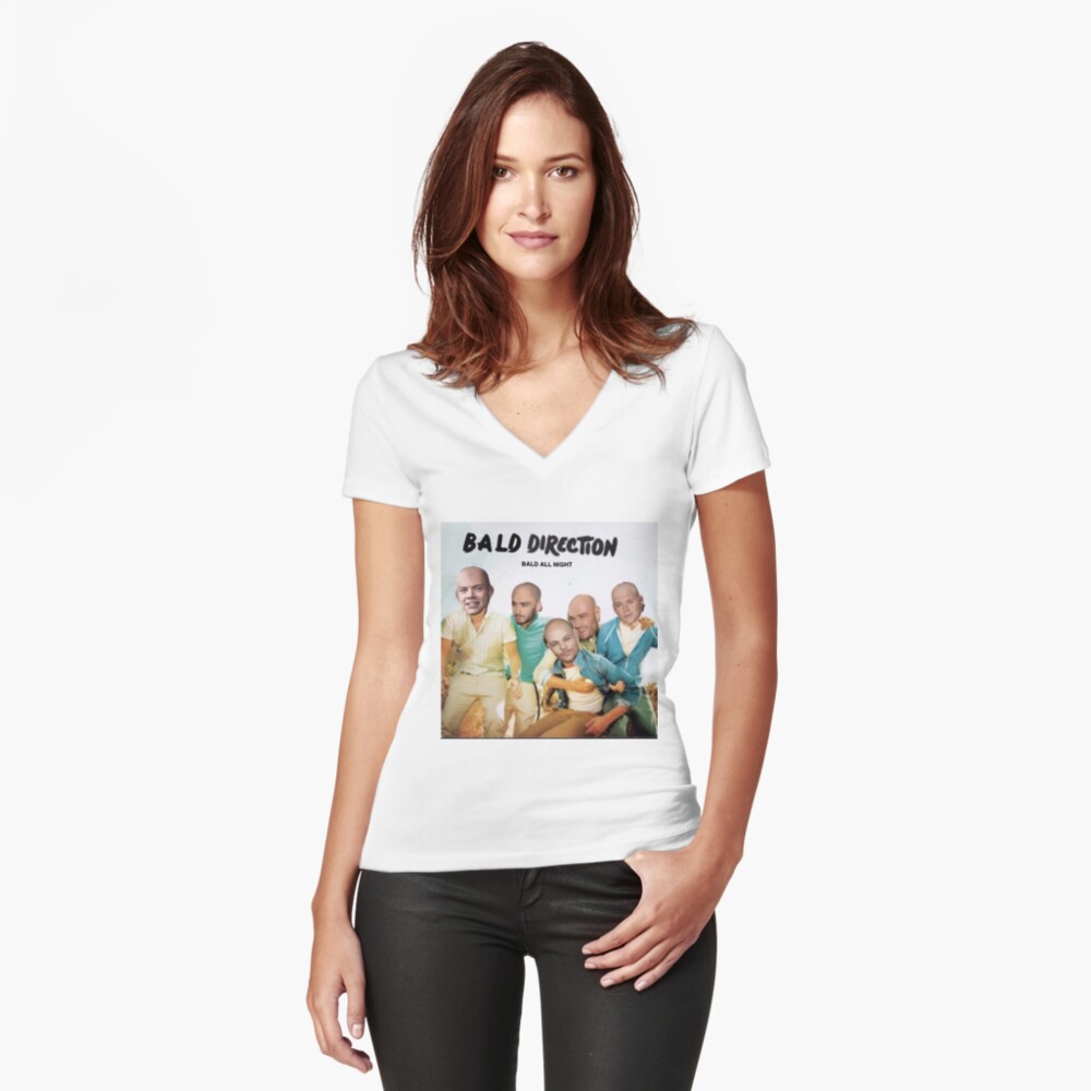 Item preview, Fitted V-Neck T-Shirt designed and sold by thislela.