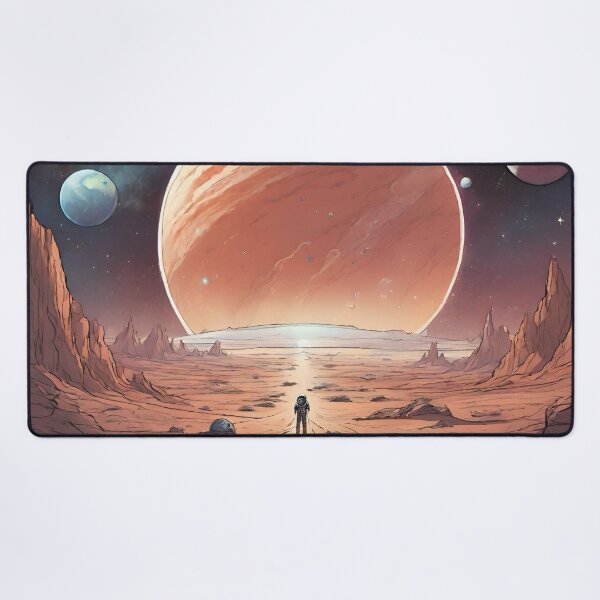 Item preview,  View of the Majestic Cosmos with a Cosmonaut designed and sold by xiaidex.