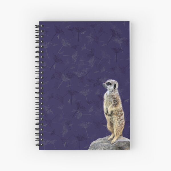 Meerkat Spiral Notebook