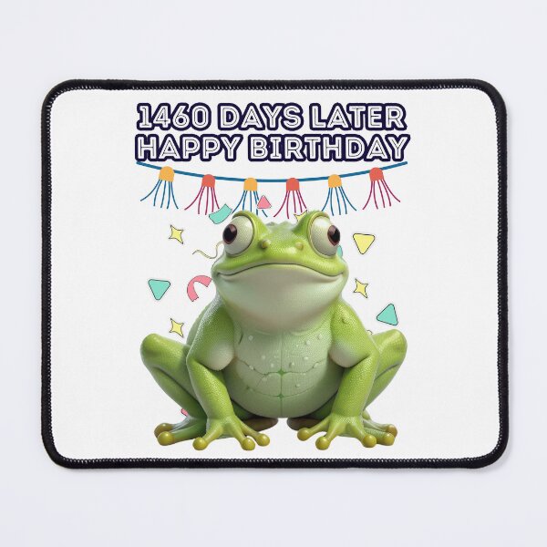 Item preview, 1460 Days Later: Happy Birthday Celebration Extravaganza designed and sold by RvinJo8.