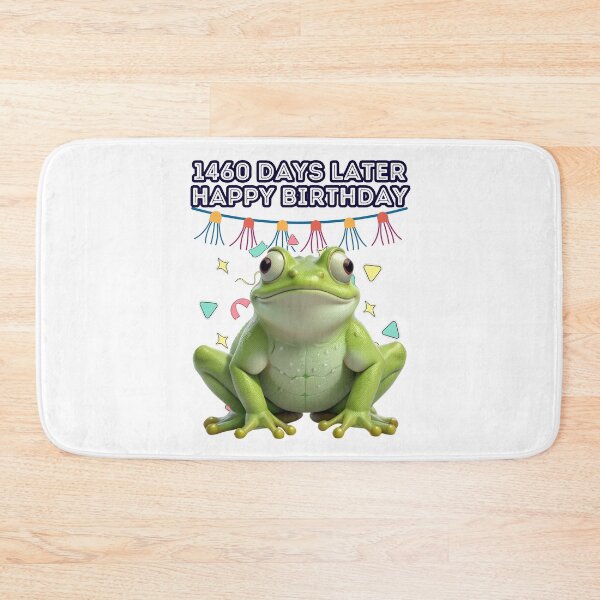 Item preview, 1460 Days Later: Happy Birthday Celebration Extravaganza designed and sold by RvinJo8.