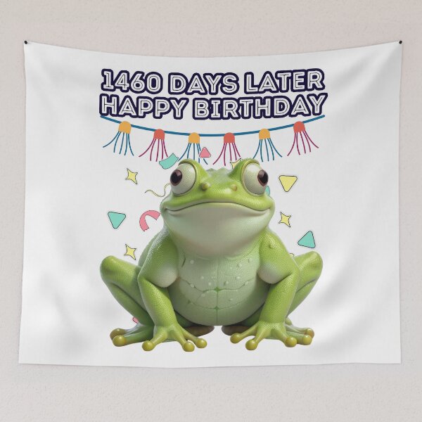 Item preview, 1460 Days Later: Happy Birthday Celebration Extravaganza designed and sold by RvinJo8.