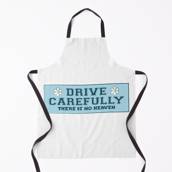 Item preview, Drive Carefully There is No Heaven Funny Bumper designed and sold by BUMPER-STICKERS.