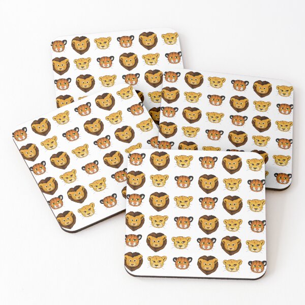 Item preview, Big Cats Pattern designed and sold by Stitch-Bits.