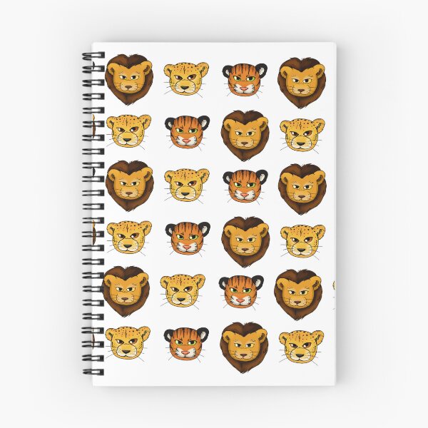 Item preview, Patrón de grandes felinos designed and sold by Stitch-Bits.