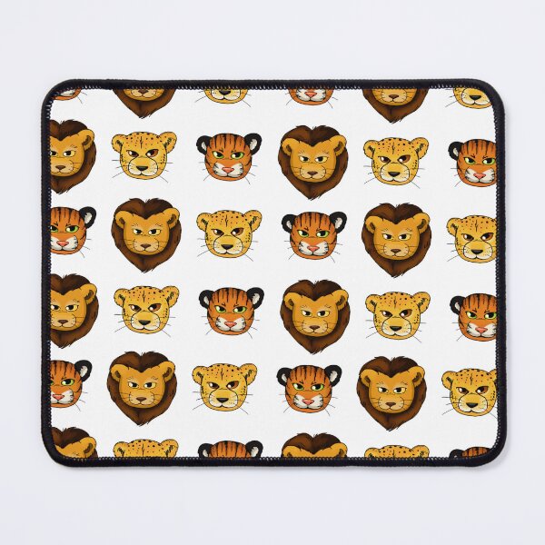 Item preview, Big Cats Pattern designed and sold by Stitch-Bits.