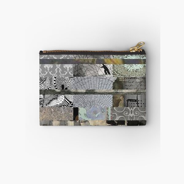 Item preview, Grey Quilt Grid Design Grey Beige Rust Black and White designed and sold by Sheree Burlington.