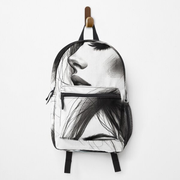 Item preview, Beauty Unveiled: Charcoal Masterpiece of a Stunning Face designed and sold by siljeberg.