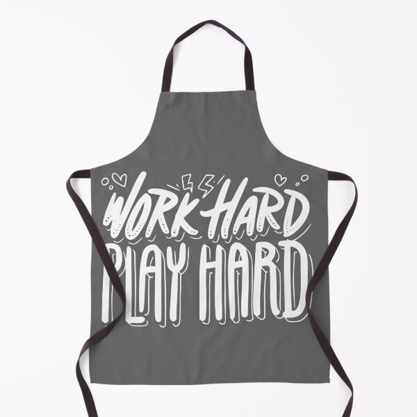 Item preview, Work Hard Play Hard designed and sold by Funky Fibers.