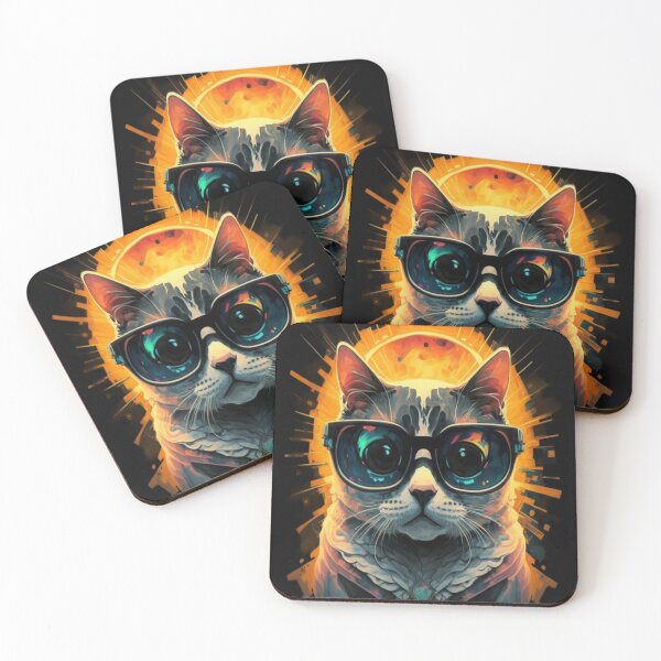 Item preview, Total Solar eclipse cat. designed and sold by SaNNty.