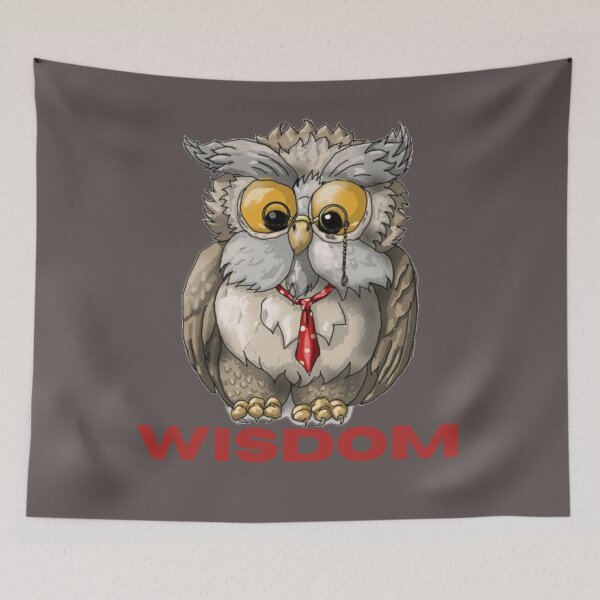 Item preview, Wise Owl designed and sold by Tripp Art Studio.