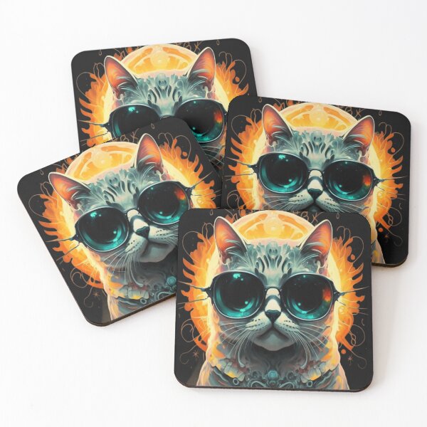Item preview, Total Solar eclipse cat. designed and sold by SaNNty.