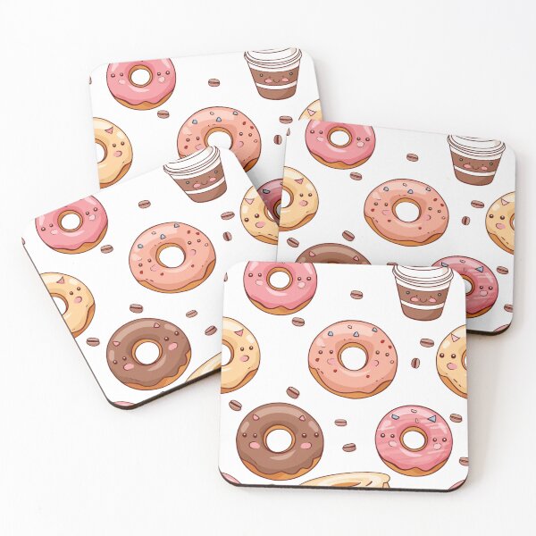 Item preview, Coffee Lover - Donut Lover - Chibi and Kawaii Style designed and sold by matdiazl.