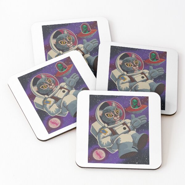Item preview, Action Cat Space designed and sold by Shane Kenning.