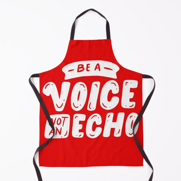 Item preview, Be a Voice Not an Echo designed and sold by Funky  Fibers.
