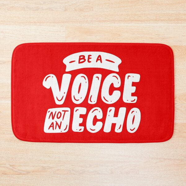 Item preview, Be a Voice Not an Echo designed and sold by Funky  Fibers.