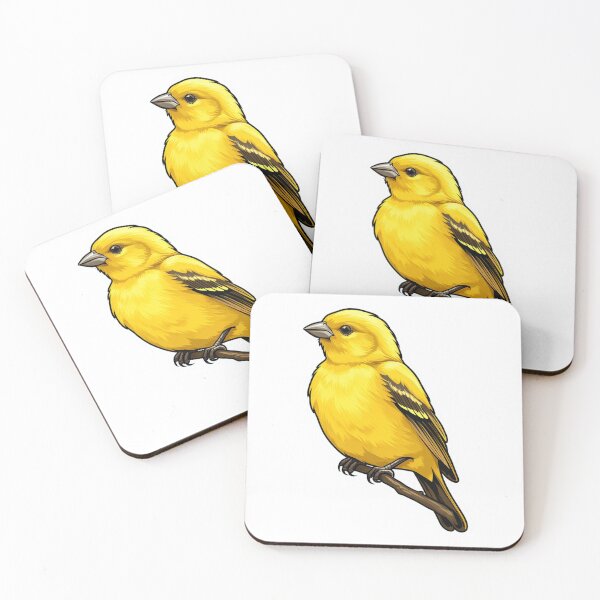 Item preview, Yellow Canary Sticker designed and sold by NicolasGlowArt.