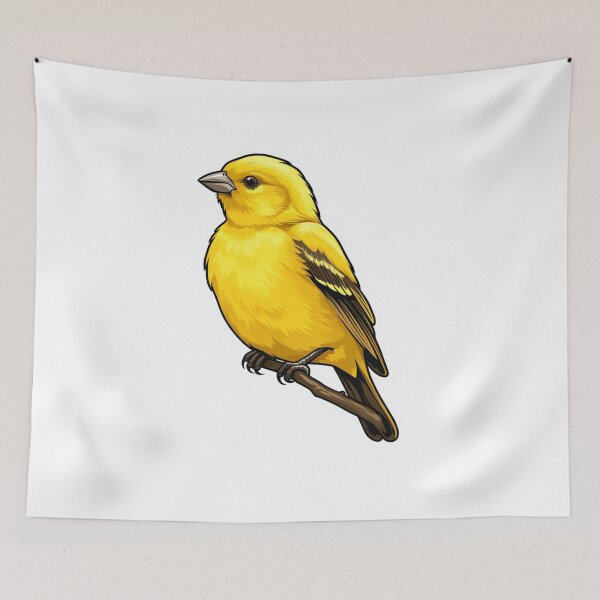 Item preview, Yellow Canary Sticker designed and sold by NicolasGlowArt.