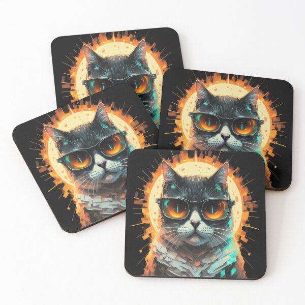 Item preview, Solar eclipse cat. designed and sold by SaNNty.