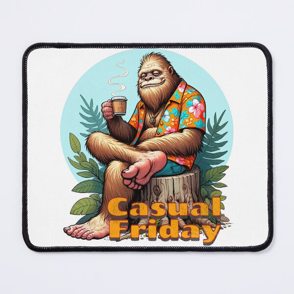 Item preview, Sasquatch Casual Friday designed and sold by digital-savant.