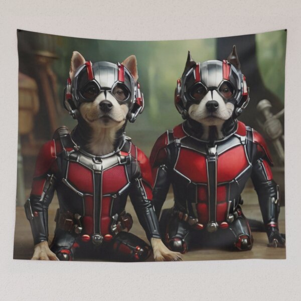 Item preview, Paws-Sized Heroes: Antman Duo designed and sold by DoggyDream.