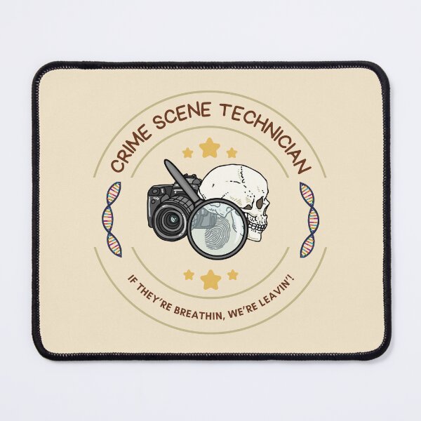 Item preview, Crime Scene Technician Badge designed and sold by SceneOfTheCrime.